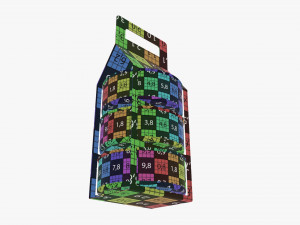 Food tin can carrier package Modelo 3D