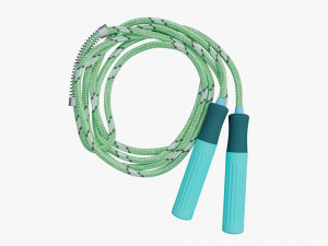 Green skipping 3D Model