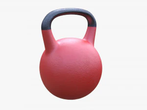 Gym weight kettlebell 3D Model