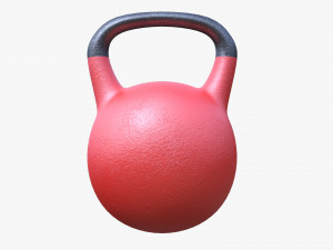 Gym weight kettlebell Modèle 3D