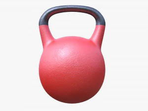 Gym weight kettlebell 3D Model