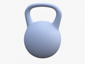 Gym weight kettlebell Modèle 3D