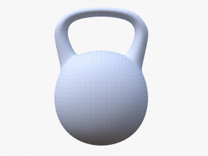 Gym weight kettlebell Modèle 3D