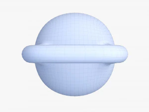 Gym weight kettlebell 3D Model