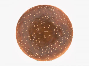 Hamburger fast food 02 3D Model