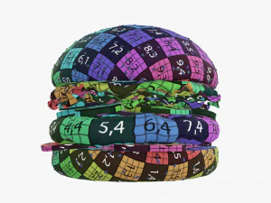 Hamburger fast food 02 3D Model