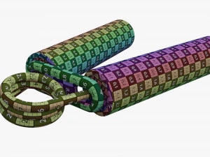 Hand flexor 3D Model