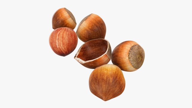 Hazelnuts 03 Modèle 3D .c4d .max .obj .3ds .fbx .stl .blend 