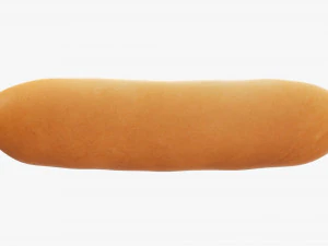 Hot dog with ketchup 3D Model