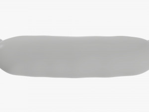 Hot dog with ketchup mustard Modelo 3D