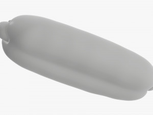 Hot dog with ketchup mustard Modelo 3D