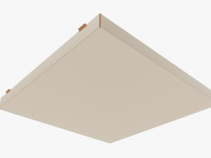 Pizza small cardboard box closed 3D मॉडल