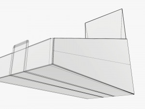 Product display cardboard stand 01 Model 3D