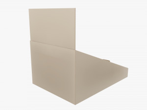 Product display cardboard stand 02 3D-Modell