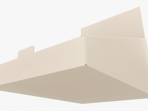 Product display cardboard stand 02 3D-Modell