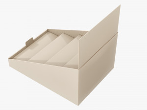 Product display cardboard stand 02 3D-Modell