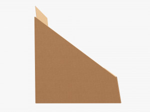 Product display cardboard stand 03 Modelo 3D