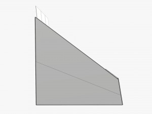 Product display cardboard stand 03 Modelo 3D