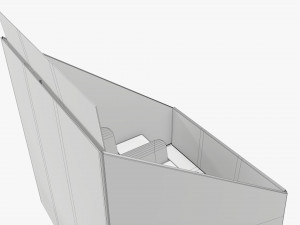 Product display cardboard stand 03 Modelo 3D