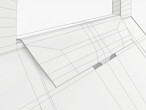 Pyramid carrying cardboard box Modelo 3D