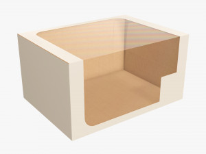 Retail cardboard display box 09 Modelo 3D