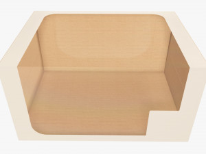 Retail cardboard display box 09 Modelo 3D