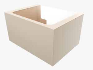 Retail cardboard display box 09 Modelo 3D