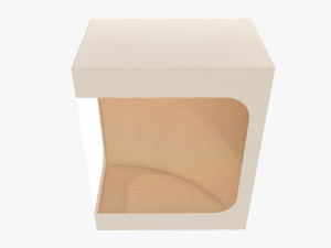 Retail cardboard display box 10 3D Model