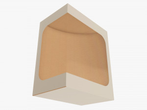 Retail cardboard display box 10 3D Model