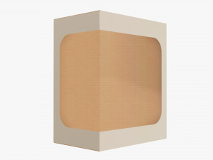 Retail cardboard display box 10 3D Model