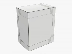 Retail cardboard display box 10 3D Model