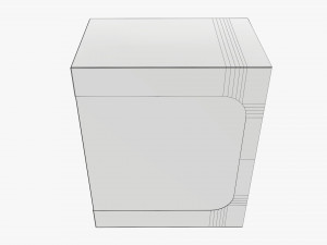 Retail cardboard display box 10 3D Model