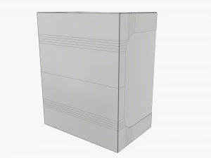 Retail cardboard display box 10 3D Model