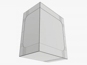 Retail cardboard display box 10 3D Model