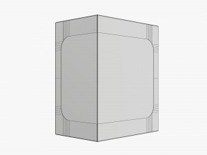 Retail cardboard display box 10 3D Model