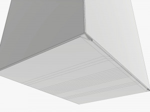 Retail hanging cardboard box 02 Modelo 3D