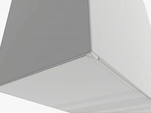 Retail hanging cardboard box 03 3D Model
