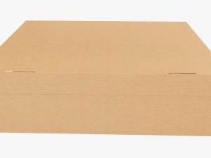 Shoes cardboard box closed 3D 模型