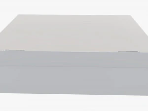 Shoes cardboard box closed 3D Model