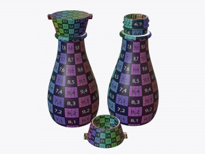 Soy sauce bottle 01 3D Model