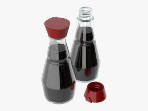 Soy sauce bottle 02 Modelo 3D