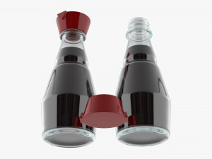 Soy sauce bottle 02 Modelo 3D