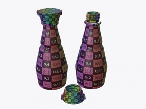 Soy sauce bottle 02 Modelo 3D