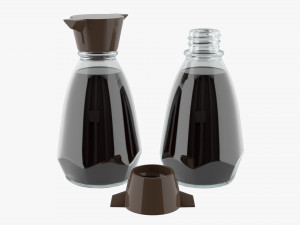 Soy sauce bottle 03 3D Model