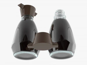 Soy sauce bottle 03 3D Model