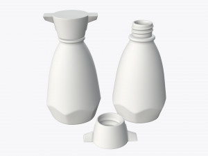 Soy sauce bottle 03 3D 모델