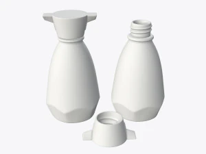 Soy sauce bottle 03 3D Model