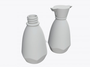 Soy sauce bottle 03 3D 모델