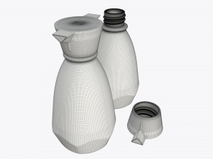 Soy sauce bottle 03 3D 모델