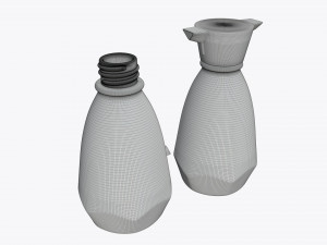 Soy sauce bottle 03 3D 모델